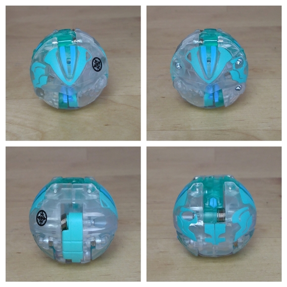 BAKUGAN Ramparian Ultra Translucent Armored Alliance Geogan Rising W/Battle Gear - Picture 10 of 10